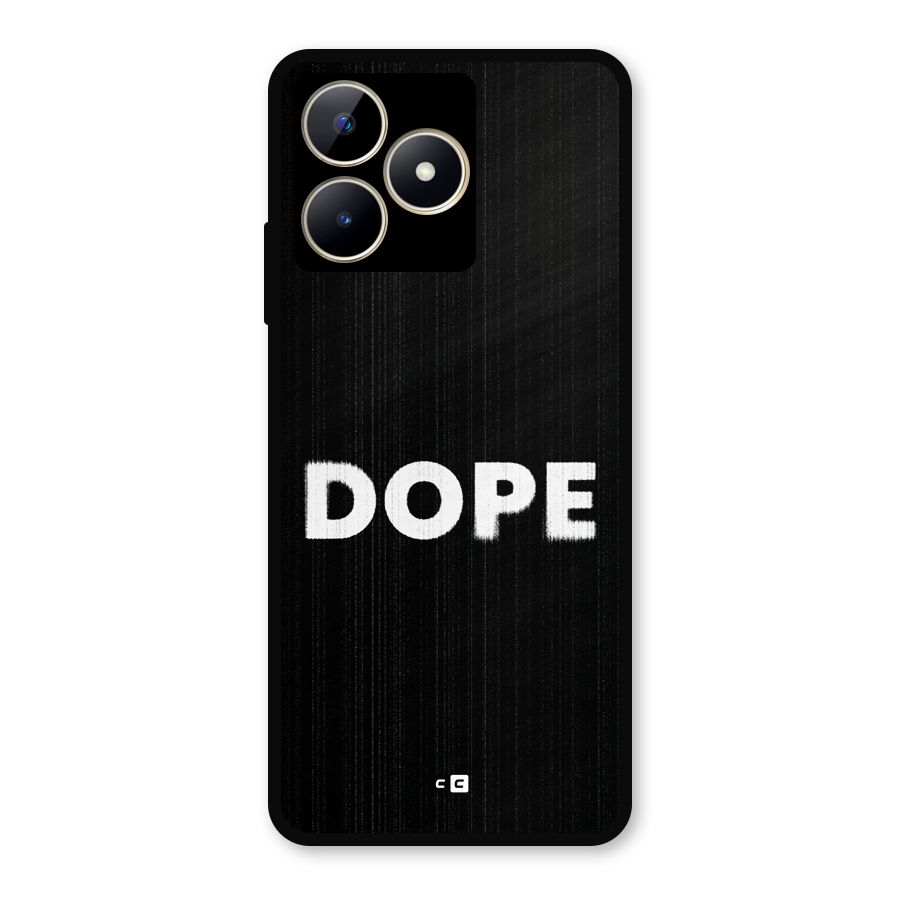 Sense Alert Metal Back Case for Realme C53