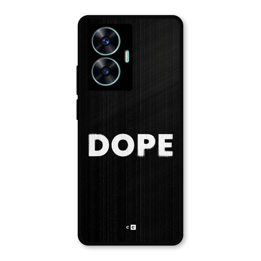 Sense Alert Metal Back Case for Realme C55