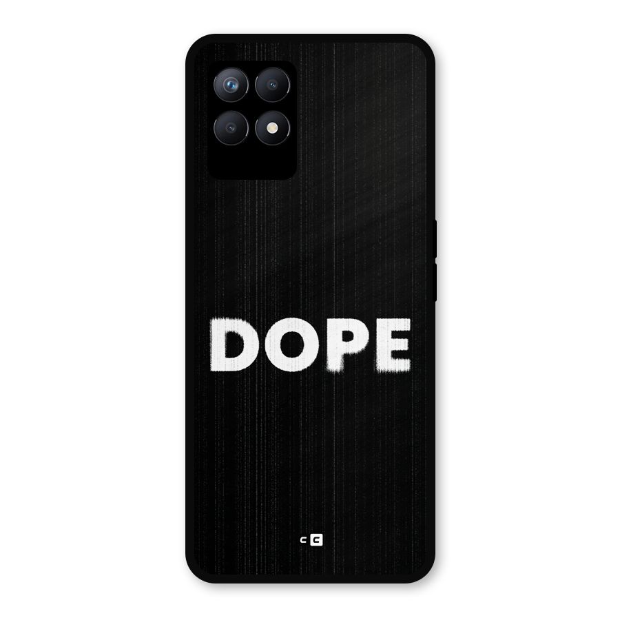 Sense Alert Metal Back Case for Realme Narzo 50