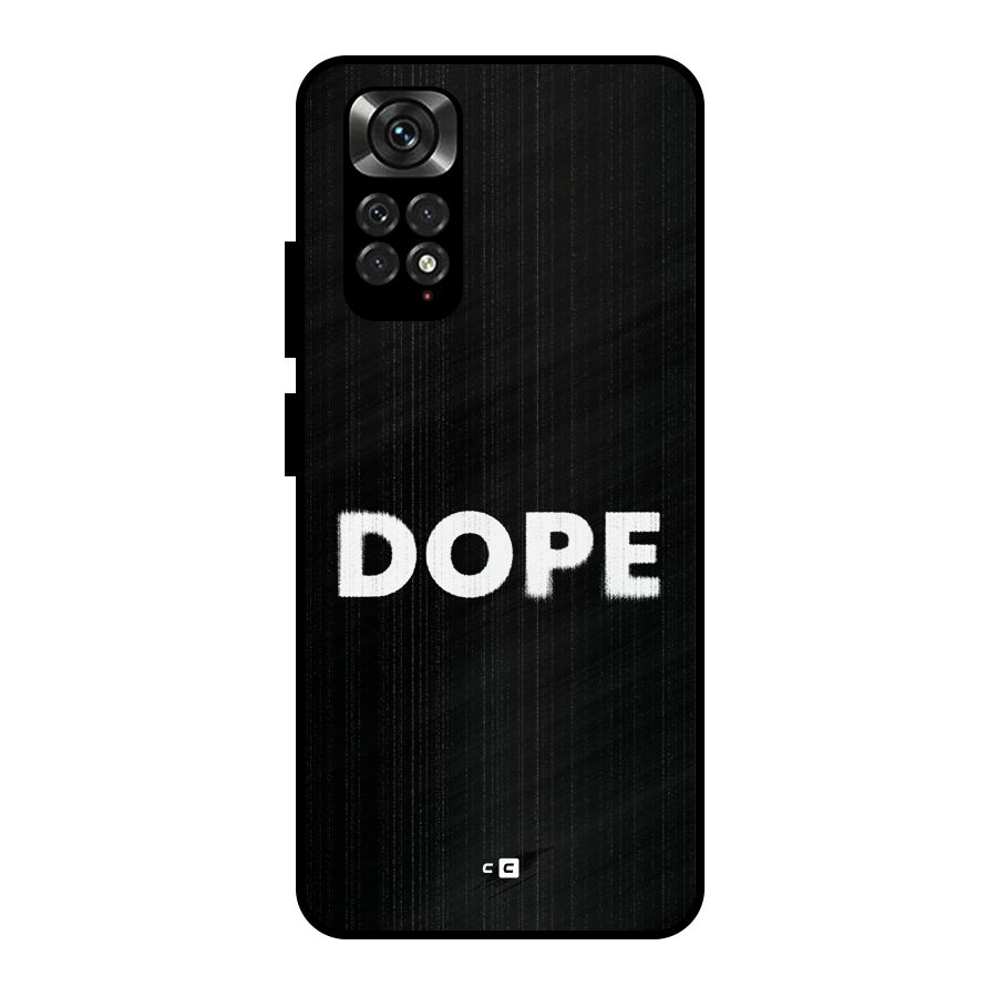 Sense Alert Metal Back Case for Redmi Note 11 Pro