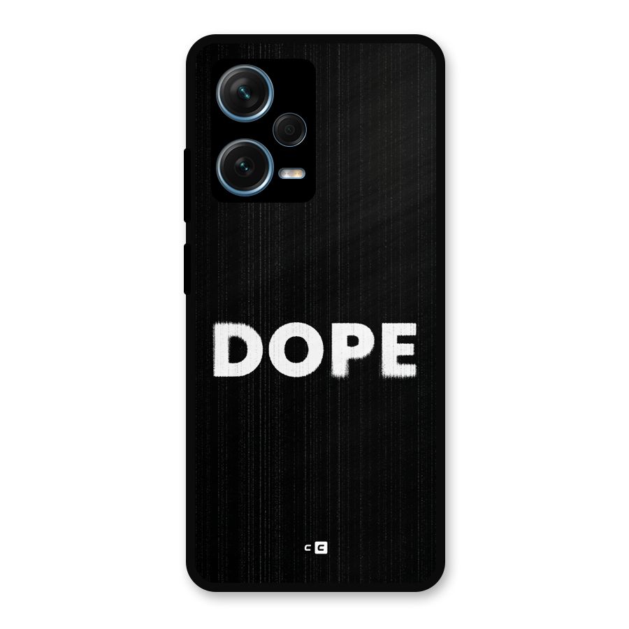 Sense Alert Metal Back Case for Redmi Note 12 Pro Plus 5G