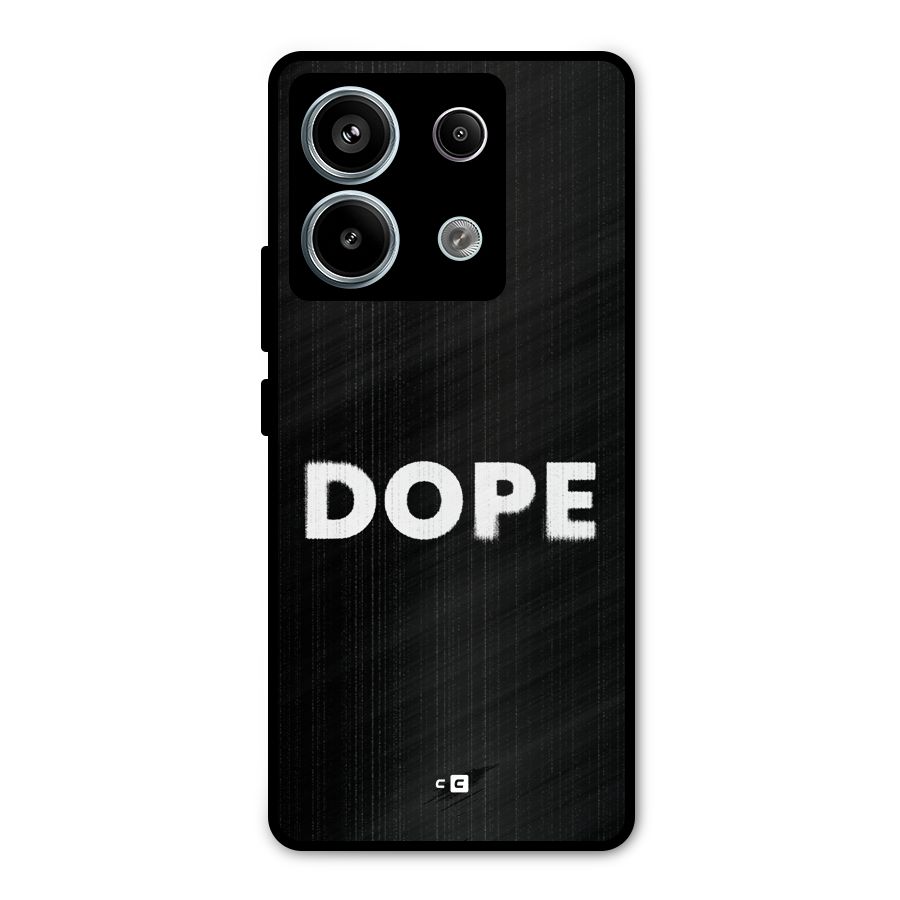 Sense Alert Metal Back Case for Redmi Note 13 Pro 5G
