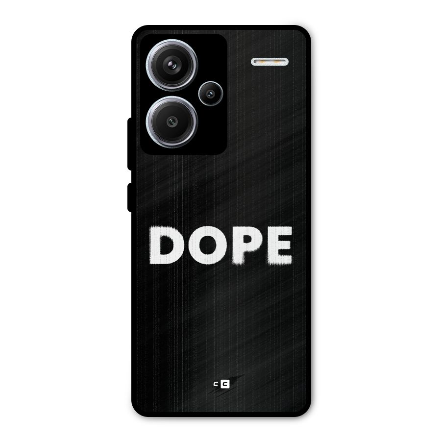 Sense Alert Metal Back Case for Redmi Note 13 Pro Plus