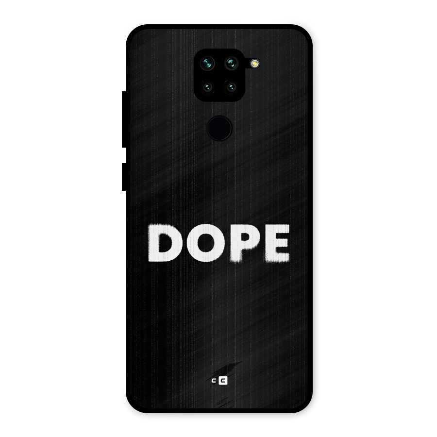 Sense Alert Metal Back Case for Redmi Note 9
