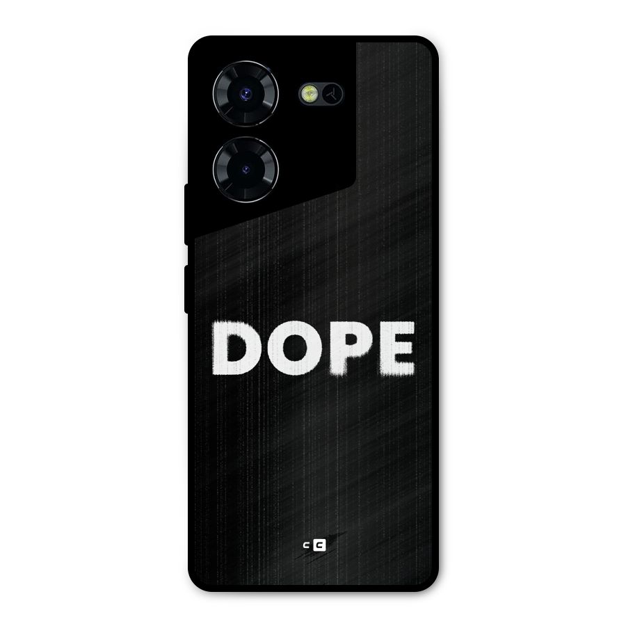 Sense Alert Metal Back Case for Tecno Pova 5 Pro 5G