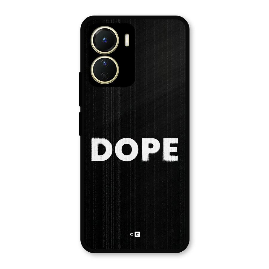 Sense Alert Metal Back Case for Vivo Y16