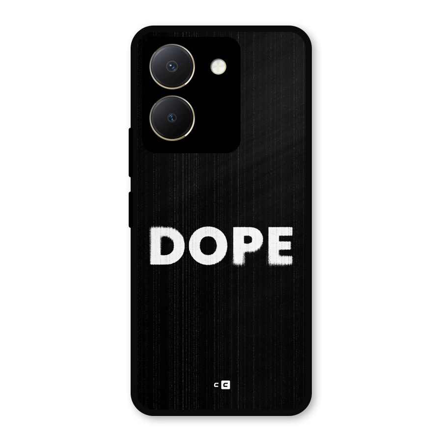 Sense Alert Metal Back Case for Vivo Y36