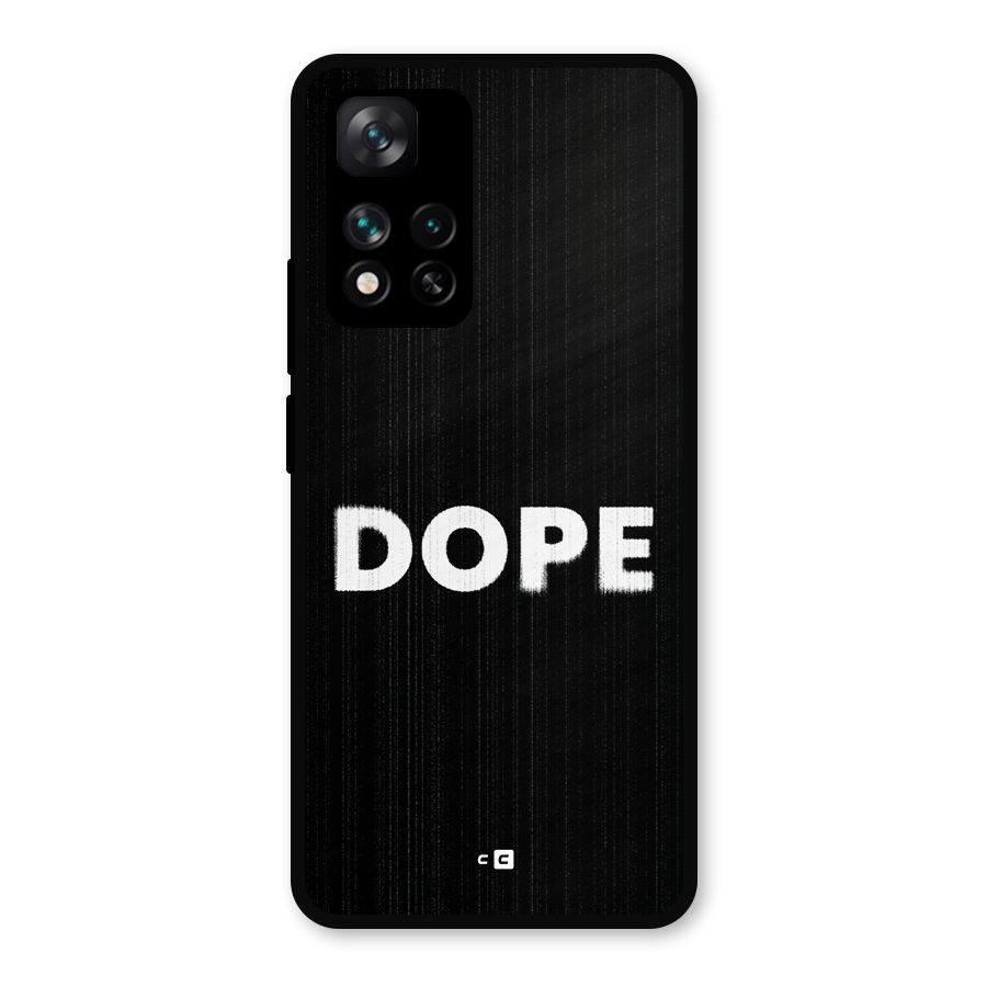 Sense Alert Metal Back Case for Xiaomi 11i Hypercharge 5G