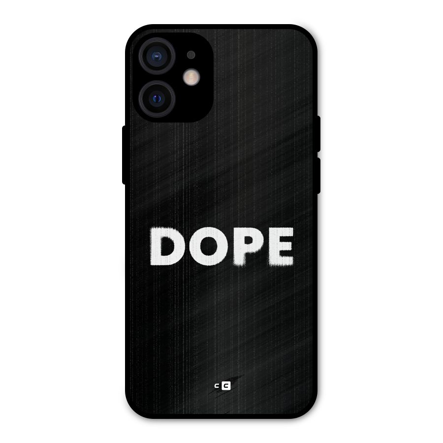 Sense Alert Metal Back Case for iPhone 12 Mini