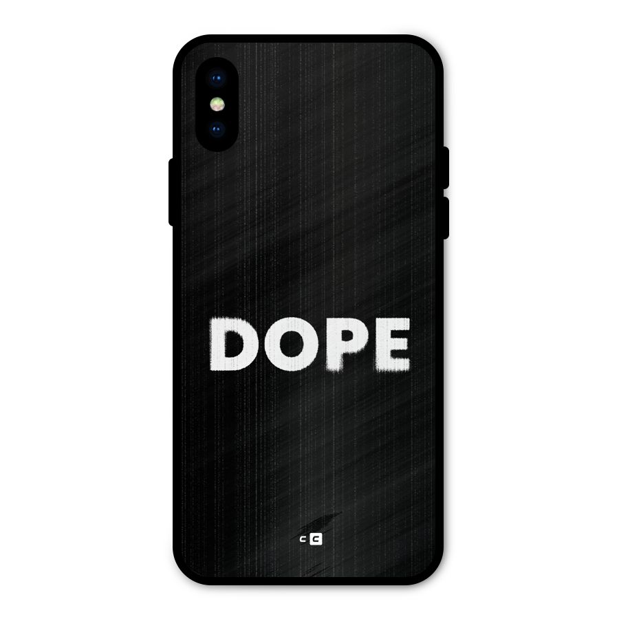 Sense Alert Metal Back Case for iPhone X