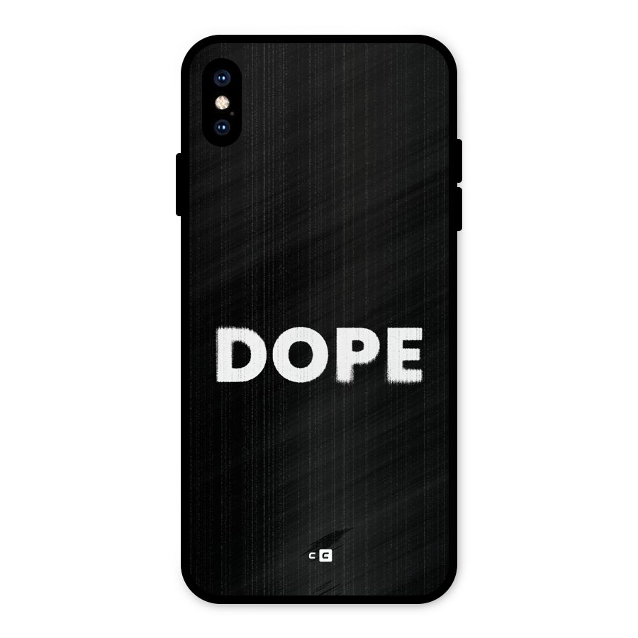 Sense Alert Metal Back Case for iPhone XS Max