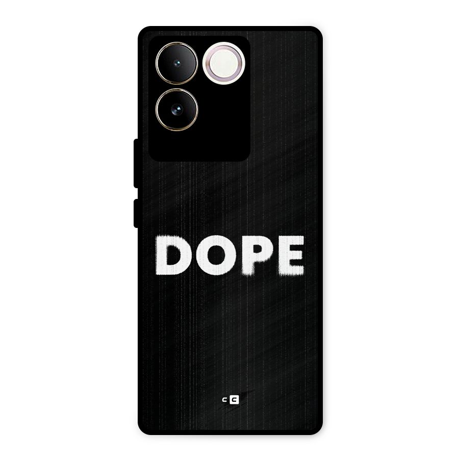 Sense Alert Metal Back Case for iQOO Z7 Pro