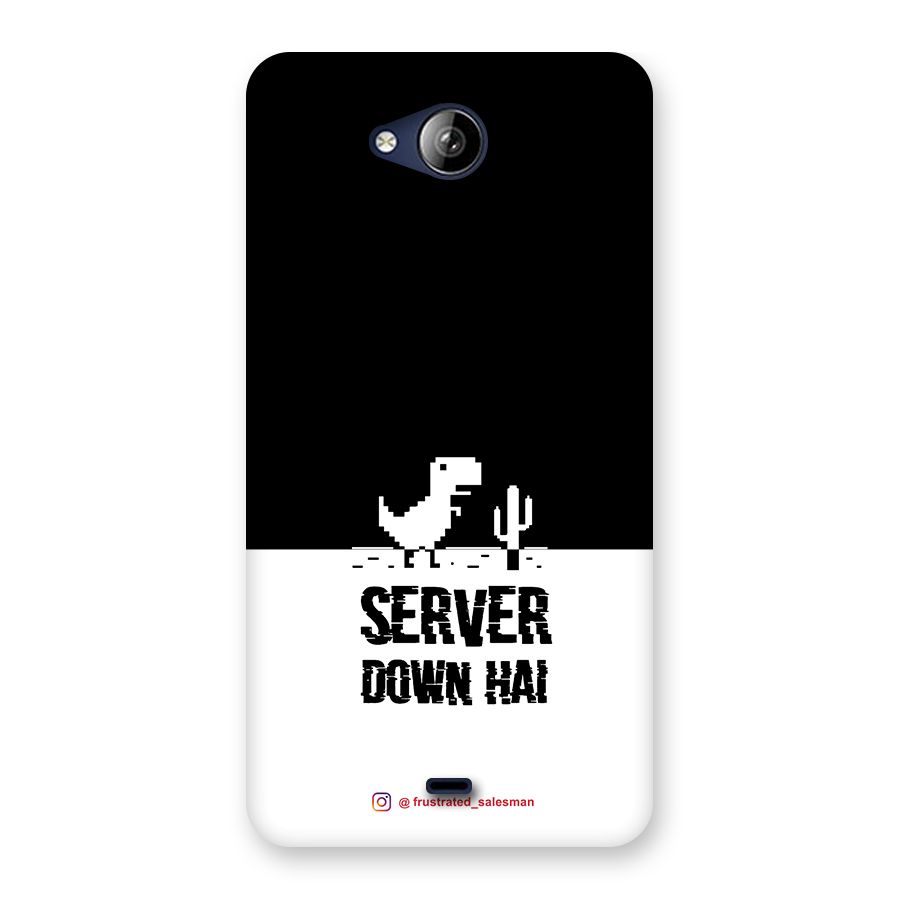 Server Down Hai Black Back Case for Canvas Play Q355