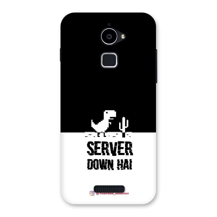 Server Down Hai Black Back Case for Coolpad Note 3 Lite