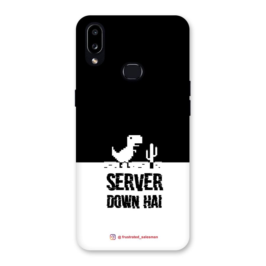 Server Down Hai Black Back Case for Galaxy A10s