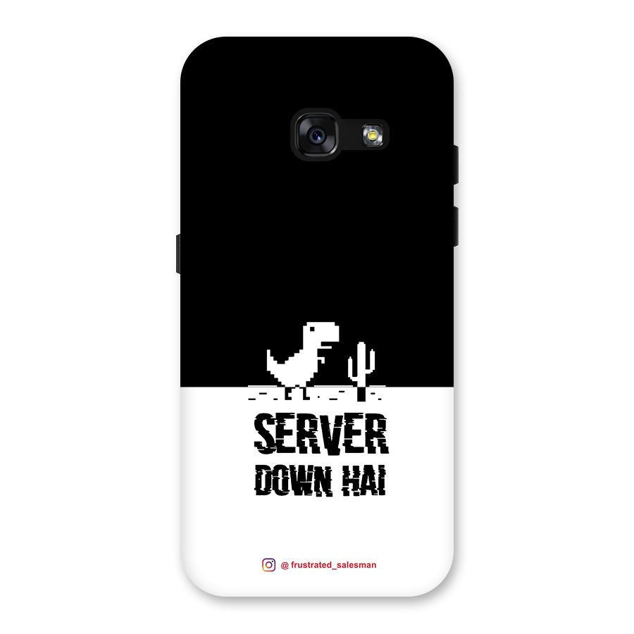 Server Down Hai Black Back Case for Galaxy A3 (2017)
