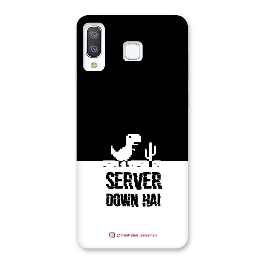 Server Down Hai Black Back Case for Galaxy A8 Star