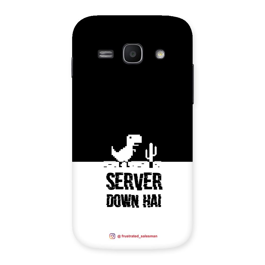 Server Down Hai Black Back Case for Galaxy Ace 3
