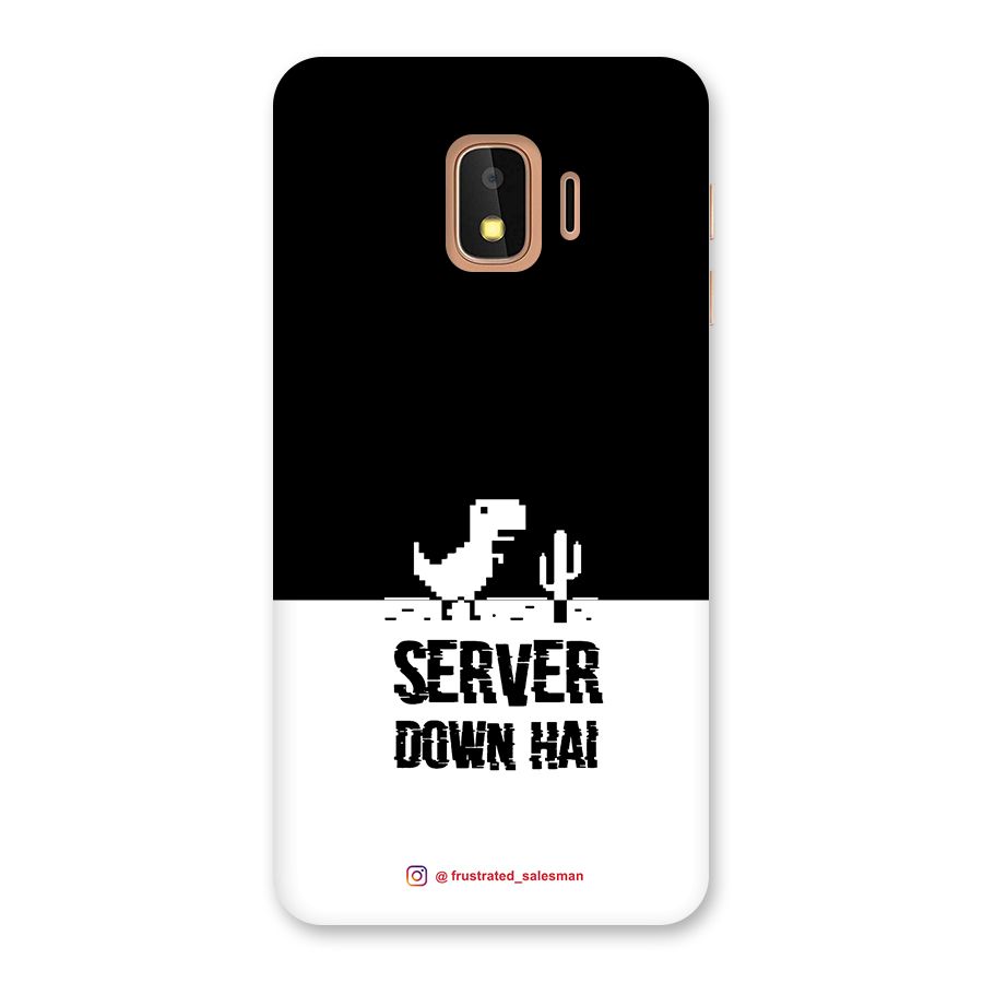 Server Down Hai Black Back Case for Galaxy J2 Core