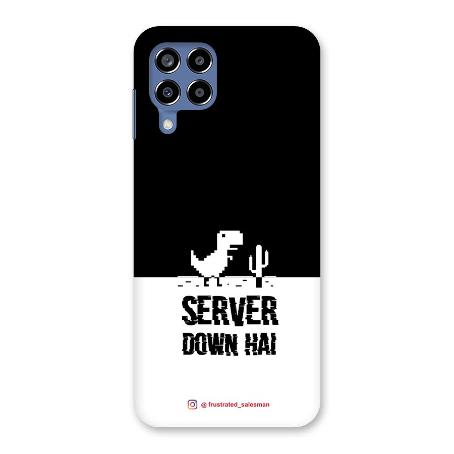 Server Down Hai Black Back Case for Galaxy M53 5G