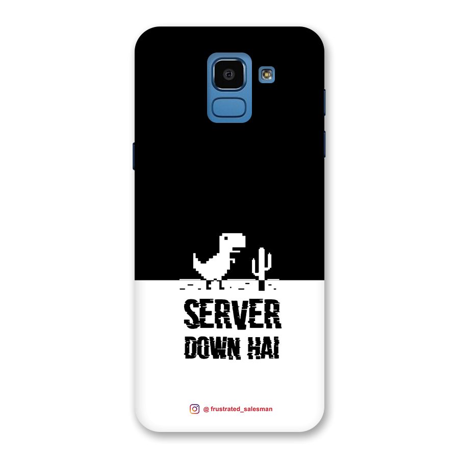 Server Down Hai Black Back Case for Galaxy On6