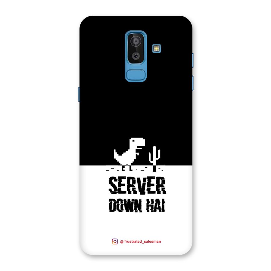 Server Down Hai Black Back Case for Galaxy On8 (2018)