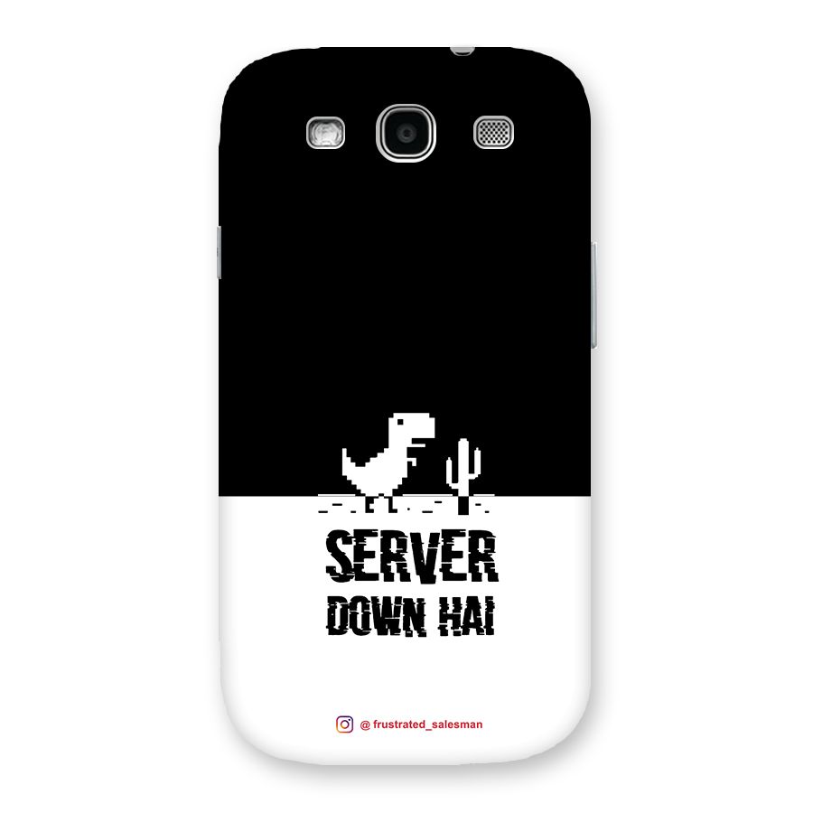 Server Down Hai Black Back Case for Galaxy S3