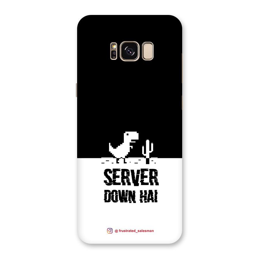 Server Down Hai Black Back Case for Galaxy S8 Plus