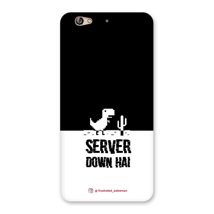 Server Down Hai Black Back Case for Gionee S6