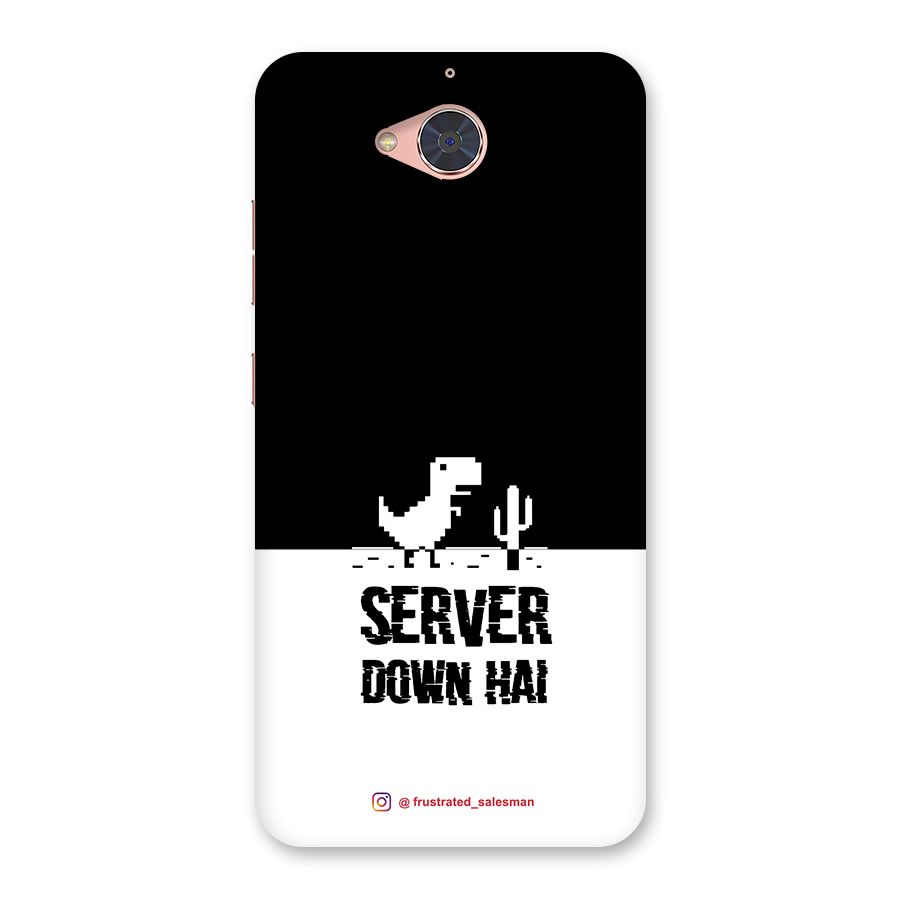 Server Down Hai Black Back Case for Gionee S6 Pro
