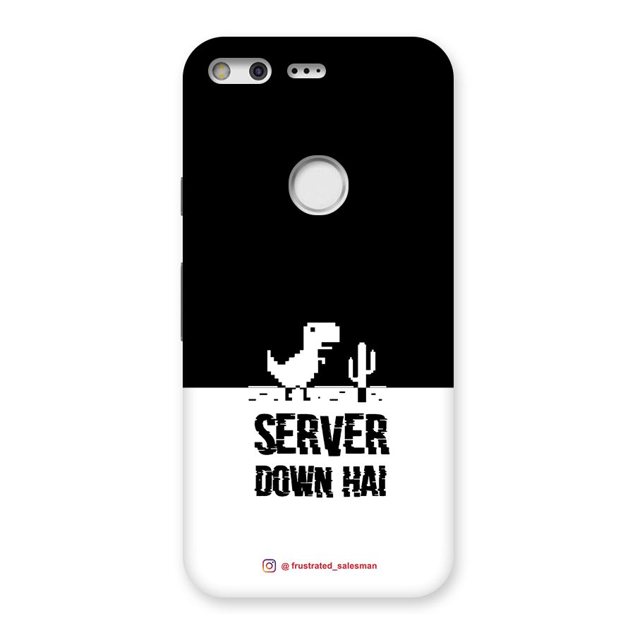 Server Down Hai Black Back Case for Google Pixel