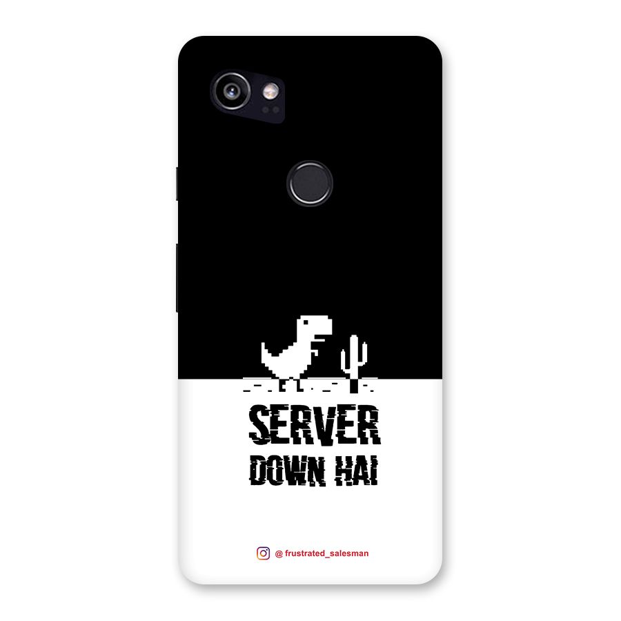 Server Down Hai Black Back Case for Google Pixel 2 XL