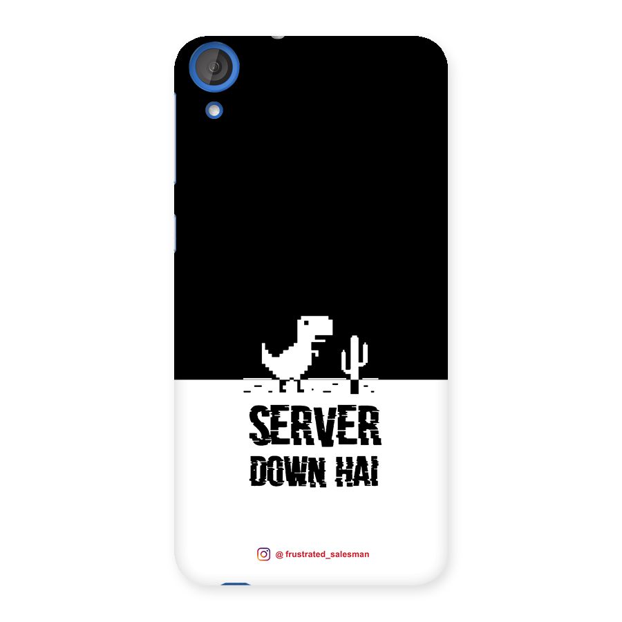 Server Down Hai Black Back Case for HTC Desire 820