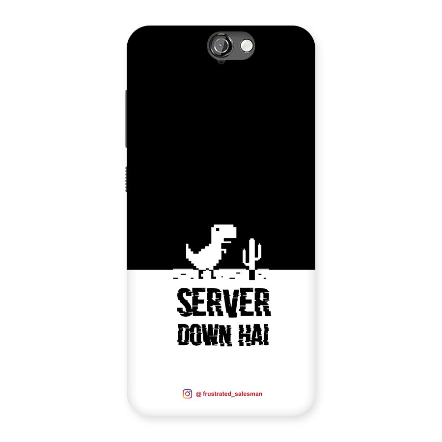 Server Down Hai Black Back Case for HTC One A9