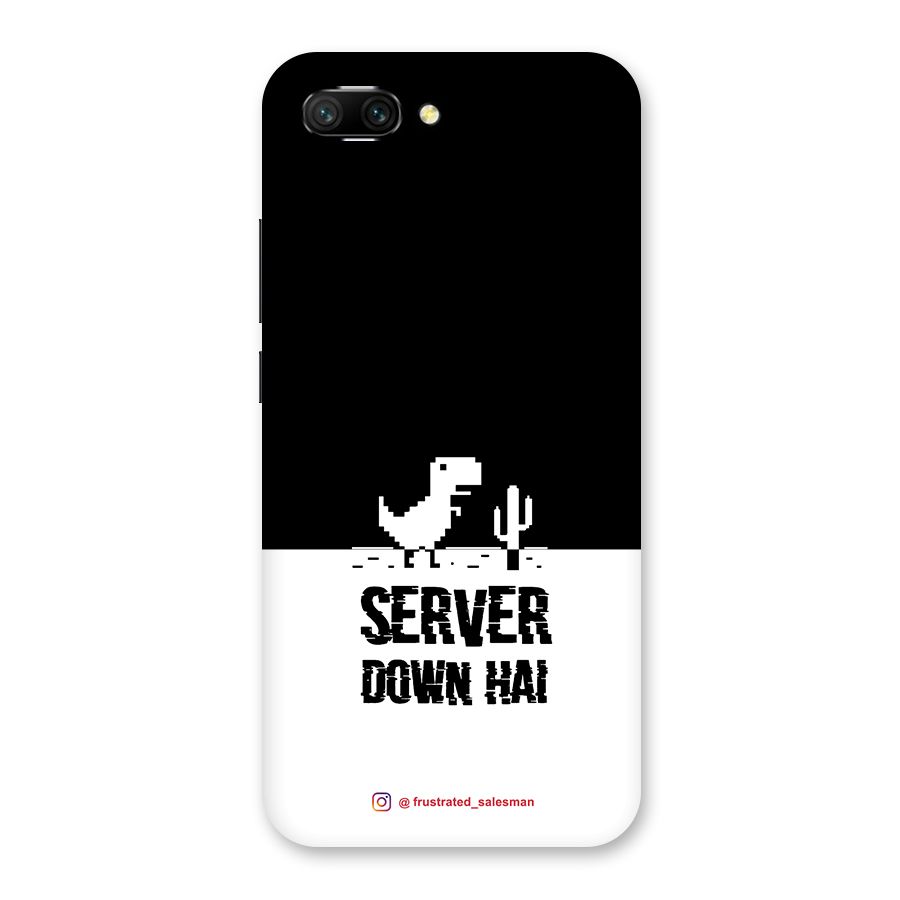 Server Down Hai Black Back Case for Honor 10