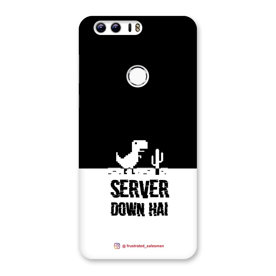 Server Down Hai Black Back Case for Honor 8
