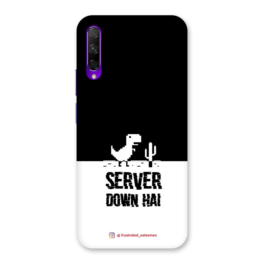 Server Down Hai Black Back Case for Honor 9X Pro