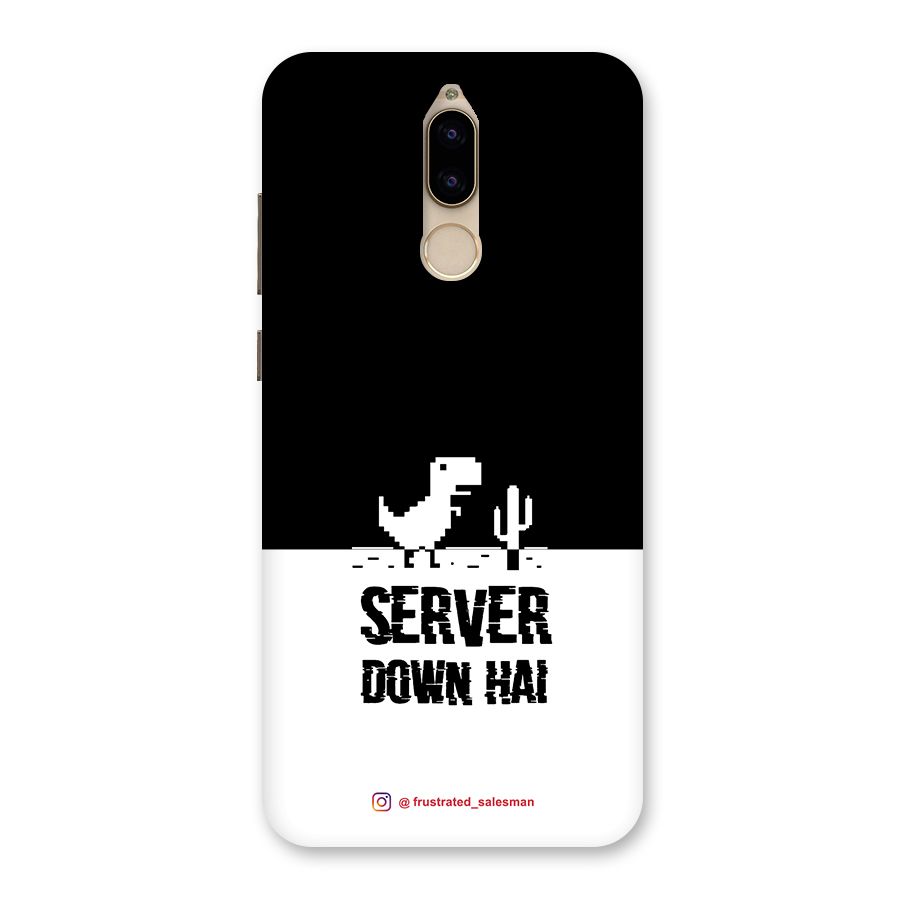 Server Down Hai Black Back Case for Honor 9i