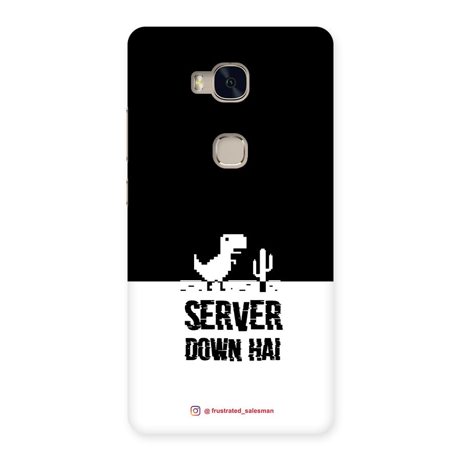 Server Down Hai Black Back Case for Huawei Honor 5X