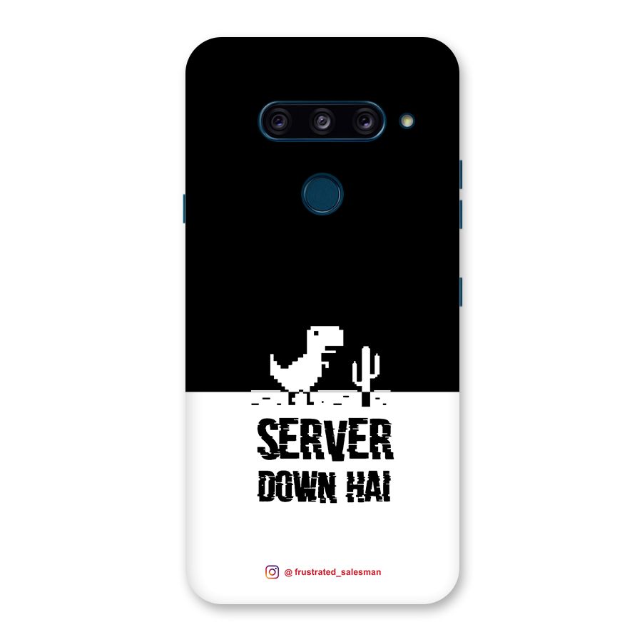 Server Down Hai Black Back Case for LG  V40 ThinQ
