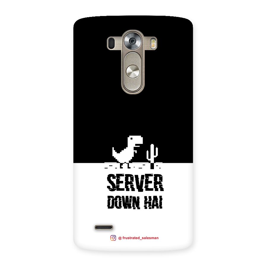 Server Down Hai Black Back Case for LG G3