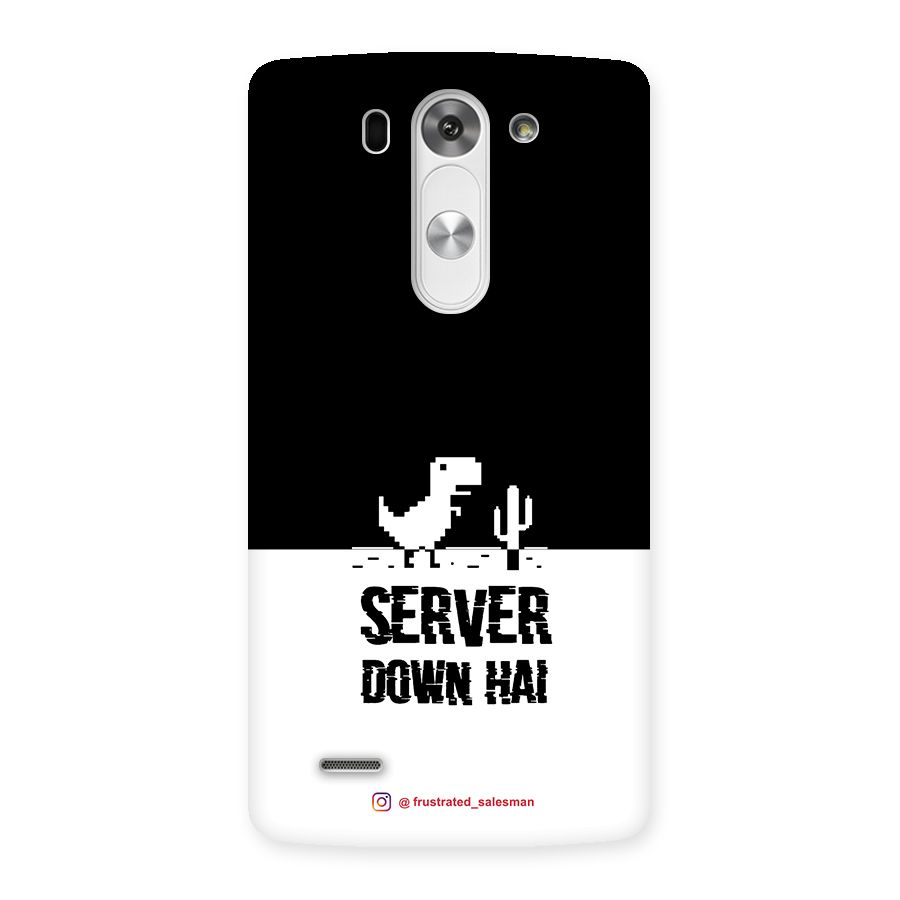 Server Down Hai Black Back Case for LG G3 Mini