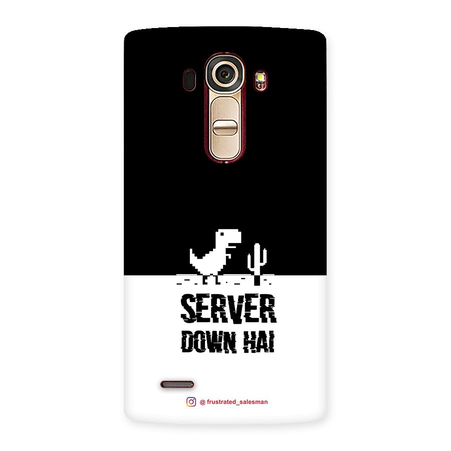 Server Down Hai Black Back Case for LG G4
