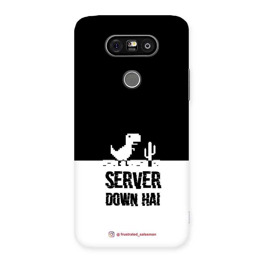 Server Down Hai Black Back Case for LG G5