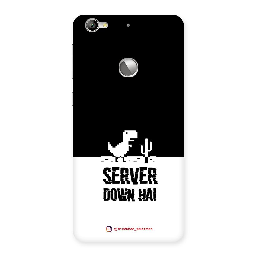 Server Down Hai Black Back Case for LeTV Le 1s