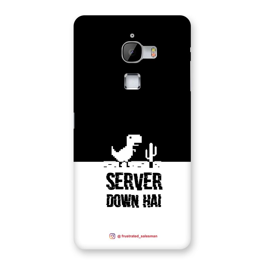 Server Down Hai Black Back Case for LeTv Le Max