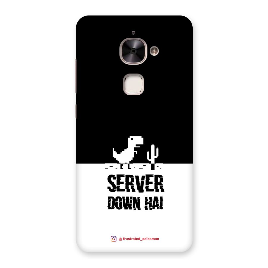 Server Down Hai Black Back Case for Le 2