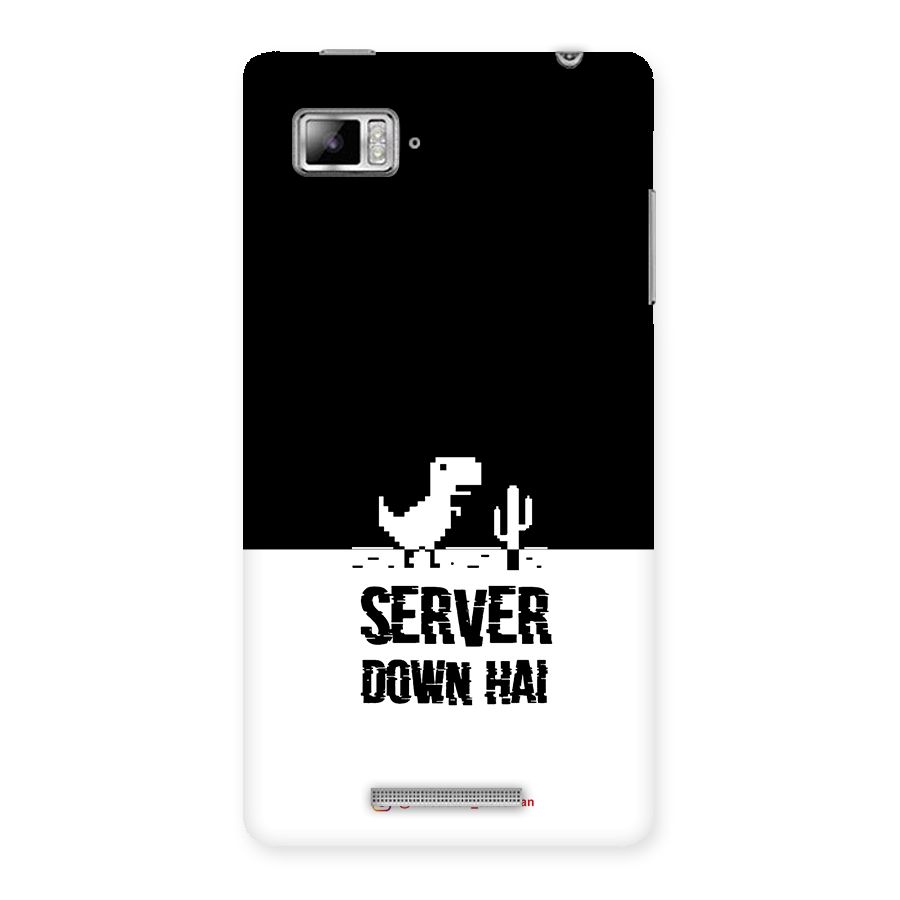 Server Down Hai Black Back Case for Lenovo Vibe Z K910