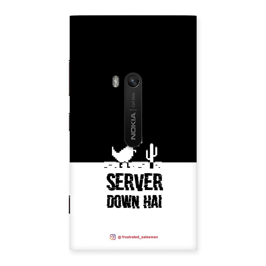 Server Down Hai Black Back Case for Lumia 920