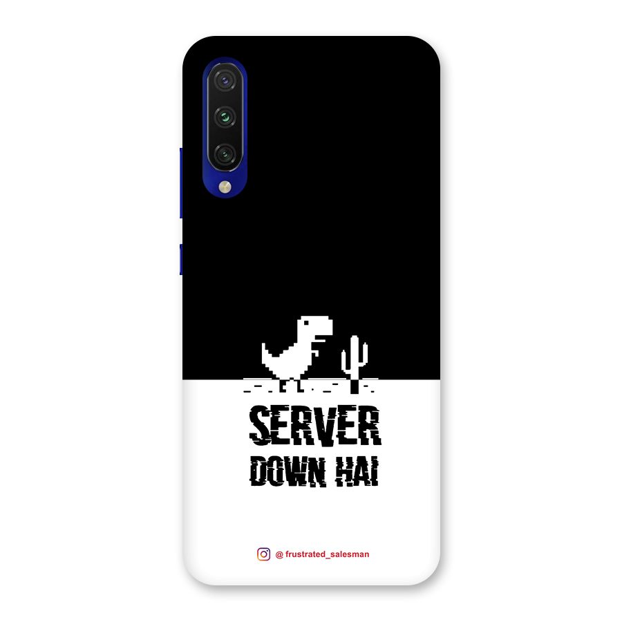 Server Down Hai Black Back Case for Mi A3